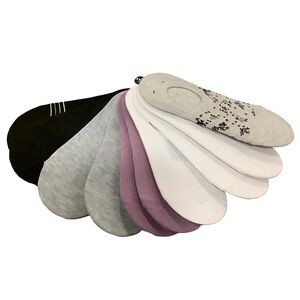 NEW Laundry By Shelli Segal Pack of 10 Pairs of Sneaker Liner Socks
